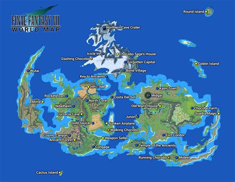 ff7 map locations